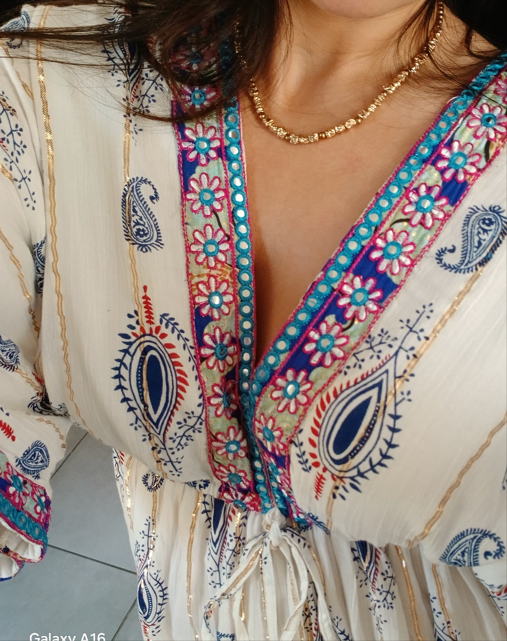 Robe indienne