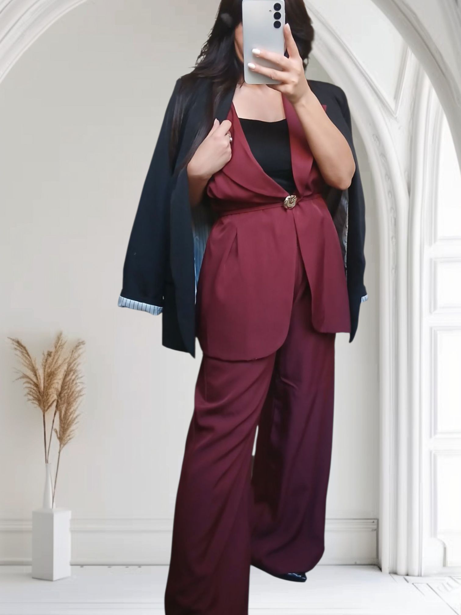 Ensemble bordeaux