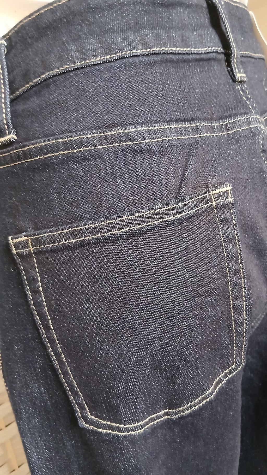 Jean wide leg femme avec strass-Fashion Muse Avenue