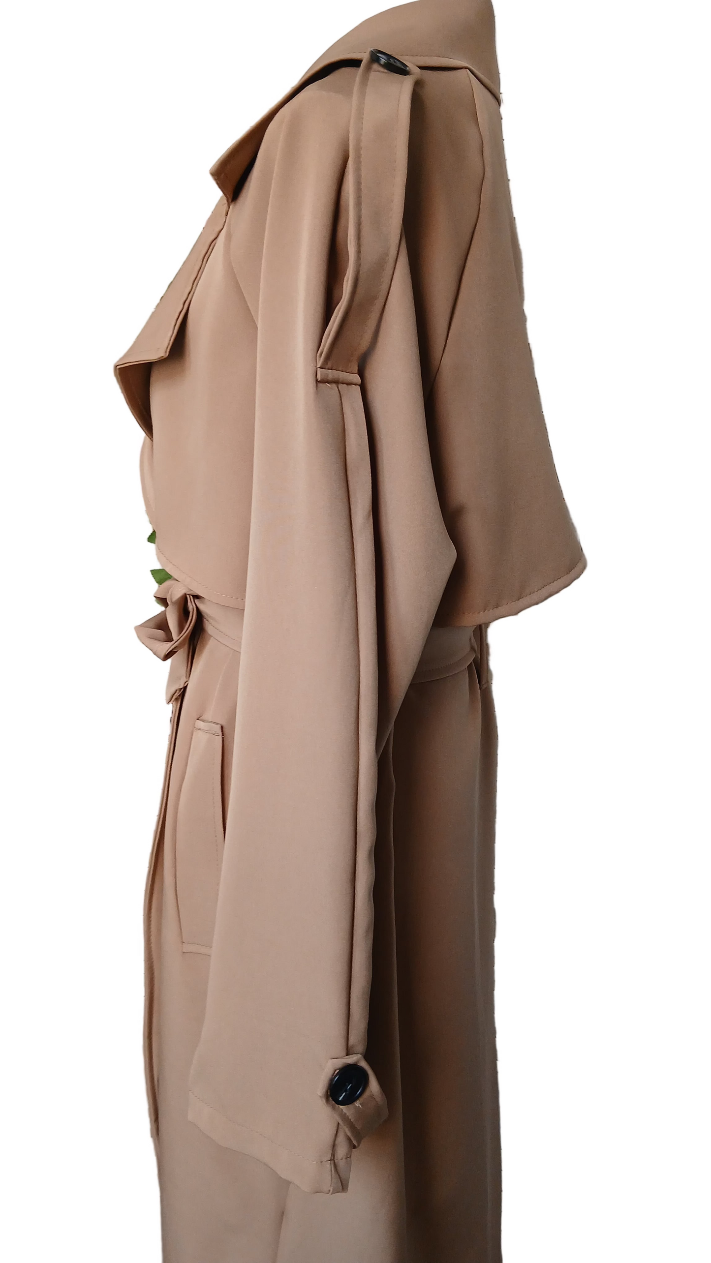 Trench oversize beige