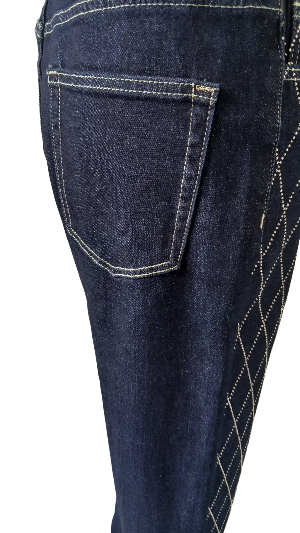 Jean wide leg femme avec strass-Fashion Muse Avenue