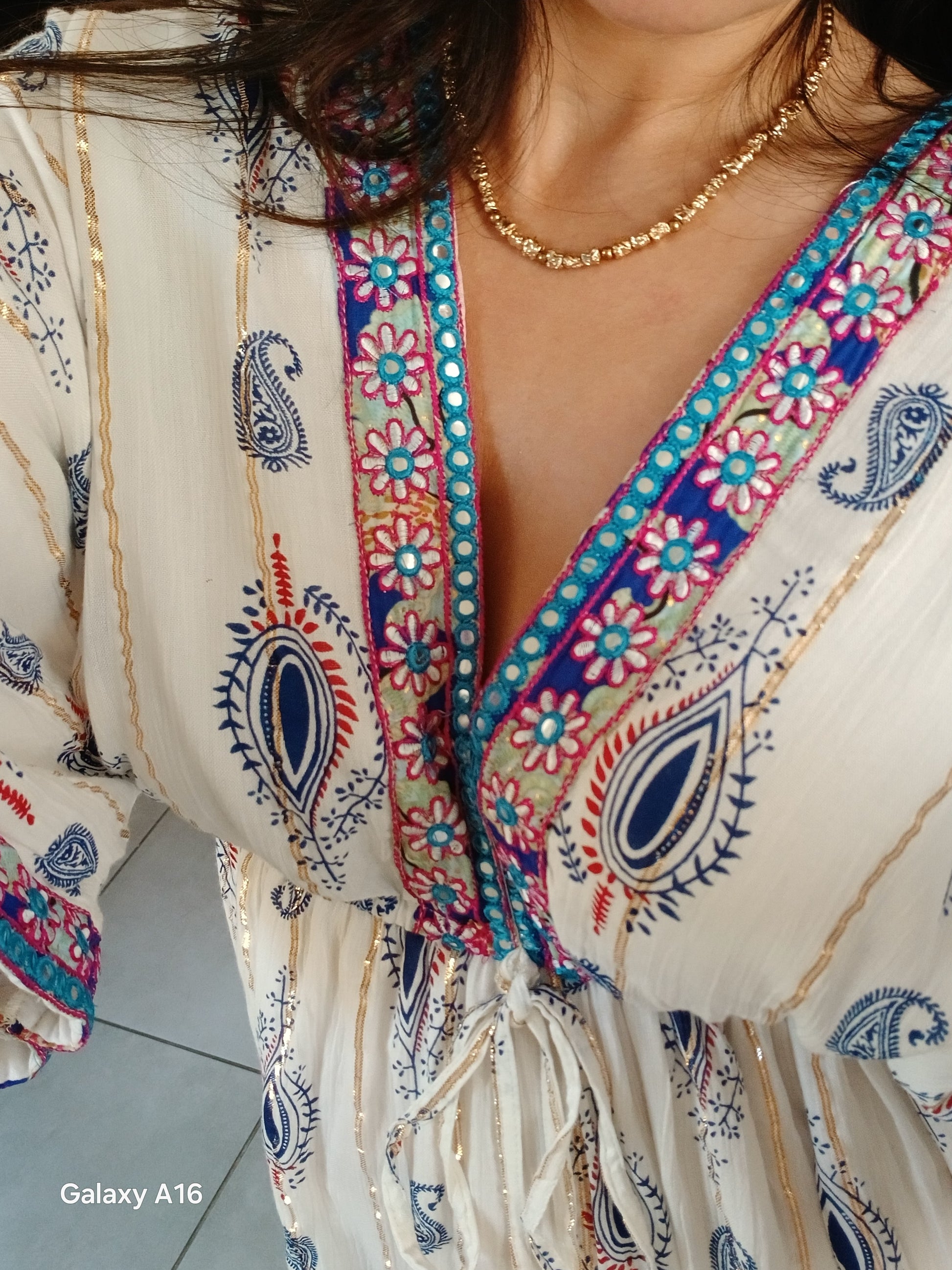 Robe indienne
