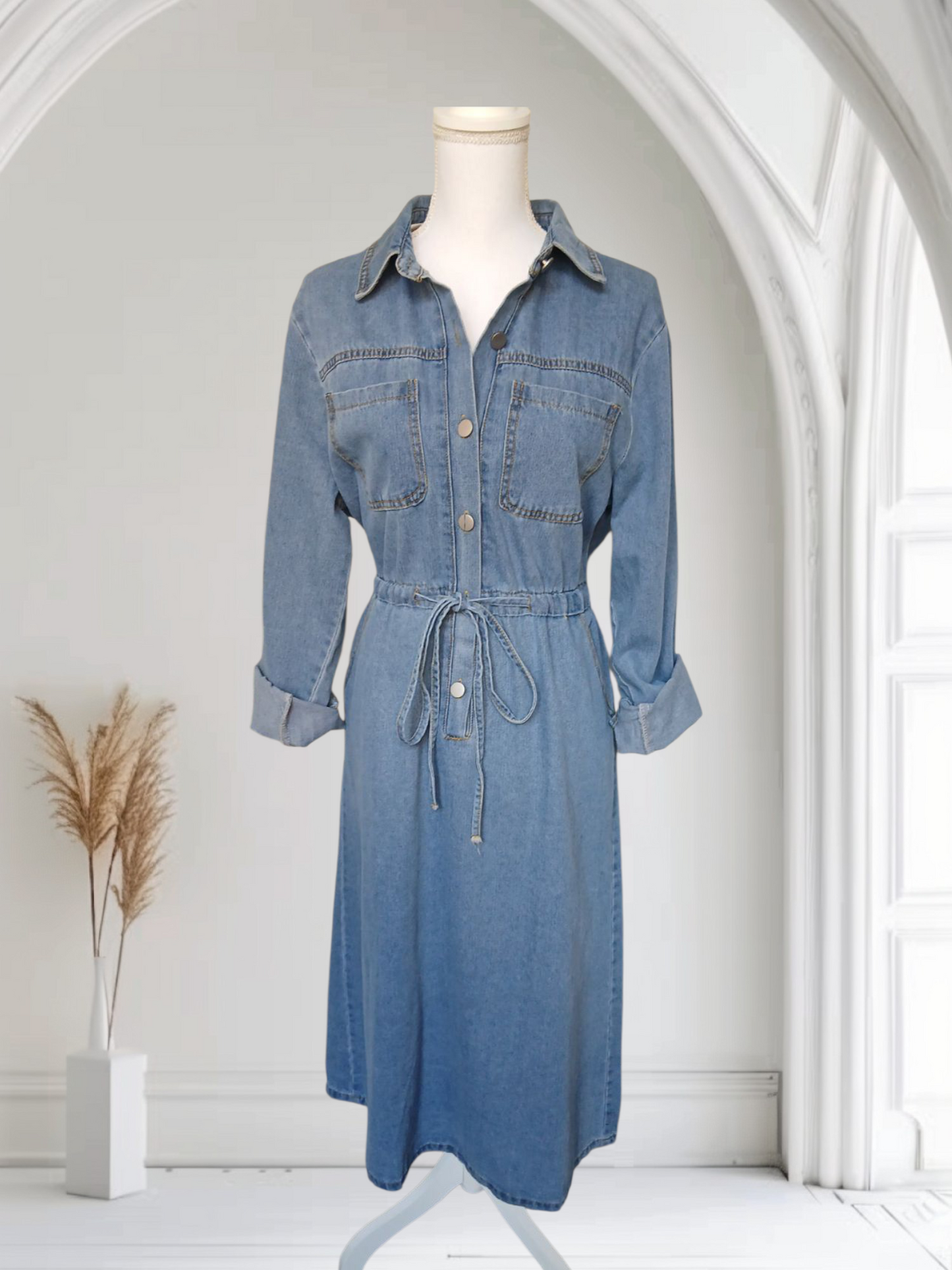 Robe en jean