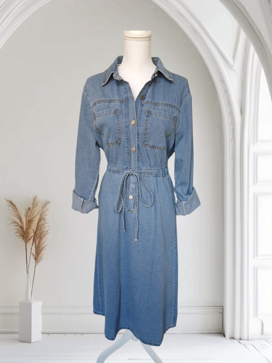 Robe en jean