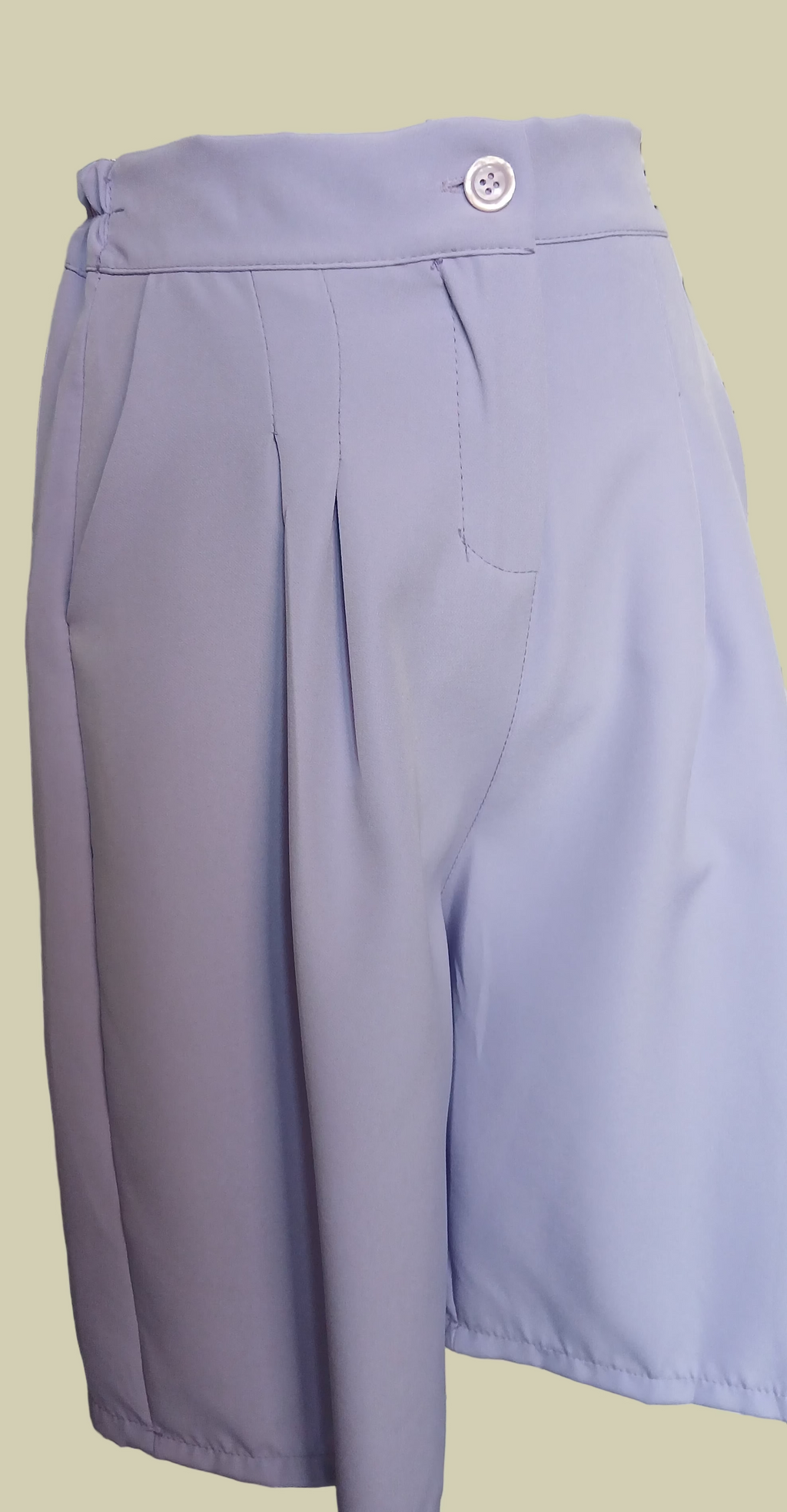 Ensemble tailleur bermuda lilas