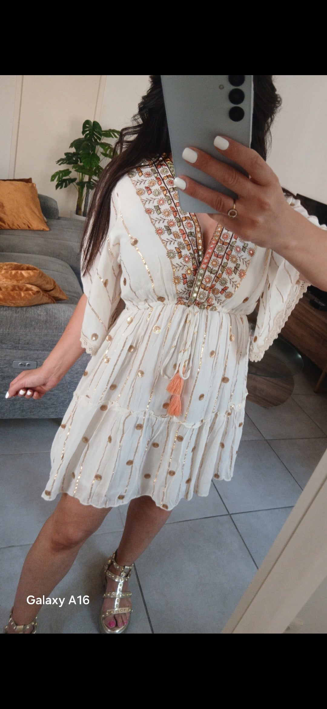 Robe indienne