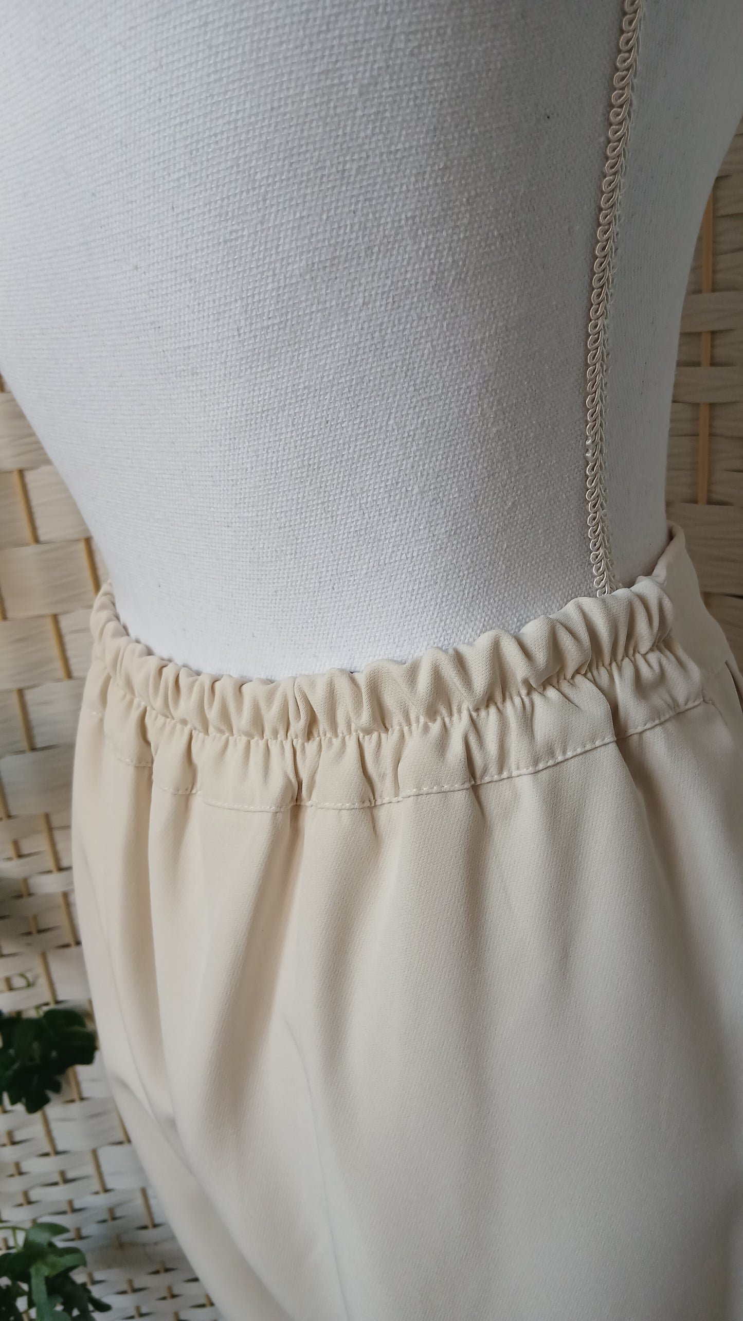 Ensemble tailleur bermuda crème