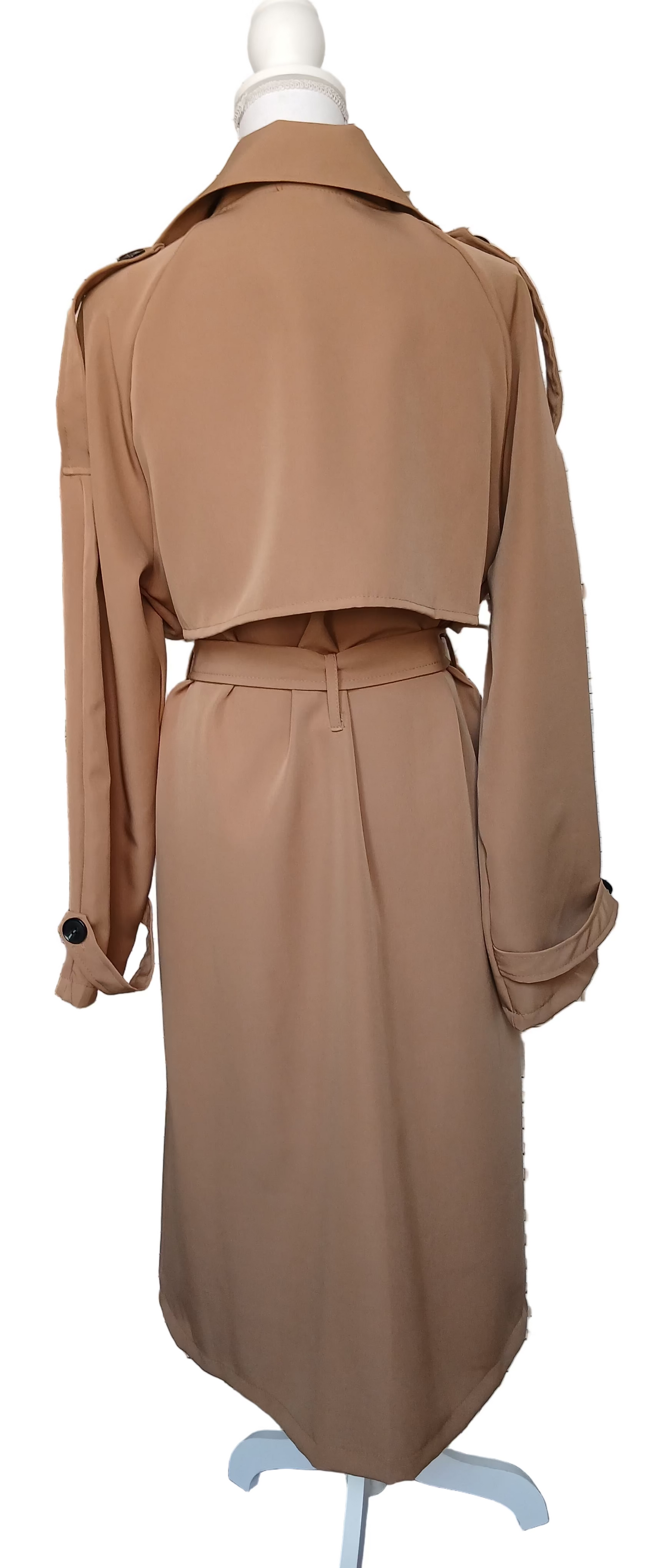 Trench oversize beige