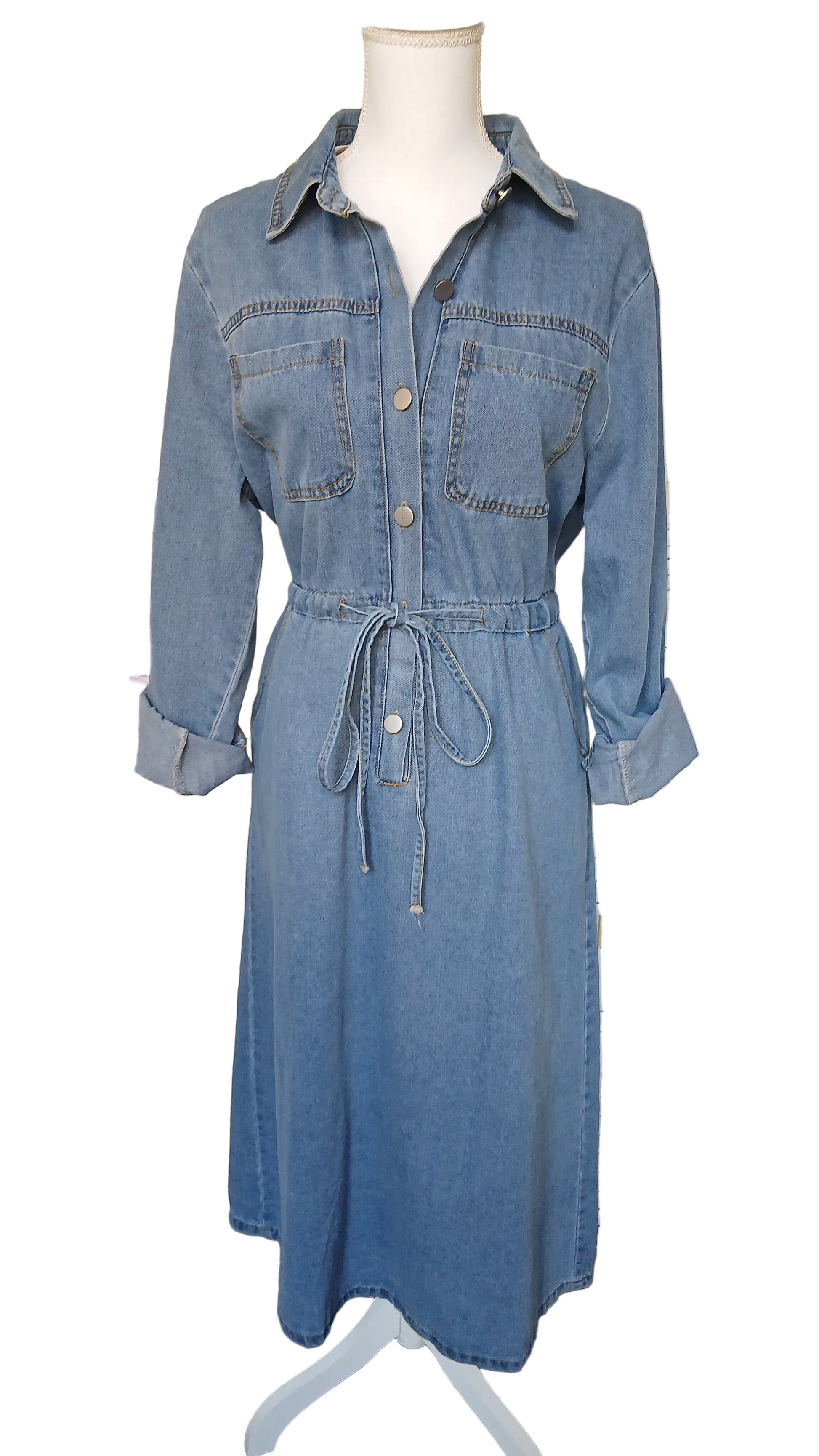 Robe en jean