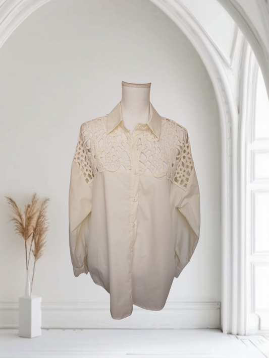 Chemise ajourée